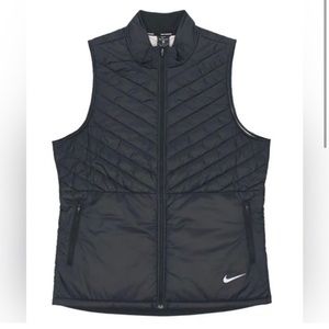 NIKE RUNNING AEROLAYER BLACK VEST - SIZE XL